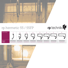 Pareclose rp hermetic 55/70 acier Zinc Magnésium