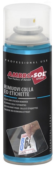 Dissolvant colle et étiquettes