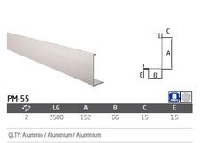 Enjoliveur Aluminium 135 x 67,7 x 2500mm