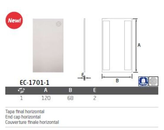 Fond de finition Aluminium