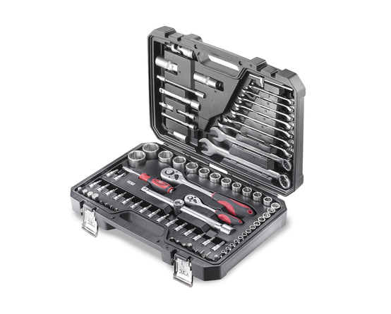 Coffret douilles clé/pince X-582C JET TOOL 82 pièces