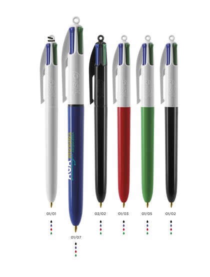 STYLOS 4 COULEURS BIC