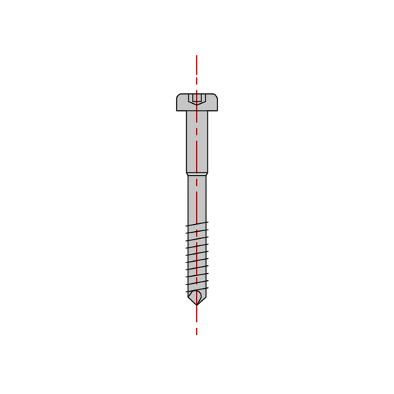 Vis à tôle Ø 5,5 Torx T25 inox - rp tec 45-1, 60-1, 80-1 - RP-TECHNIK