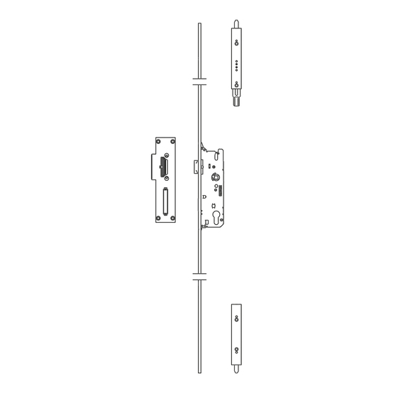 Serrure multipoints pour porte à 2 vantaux - RP-TECHNIK